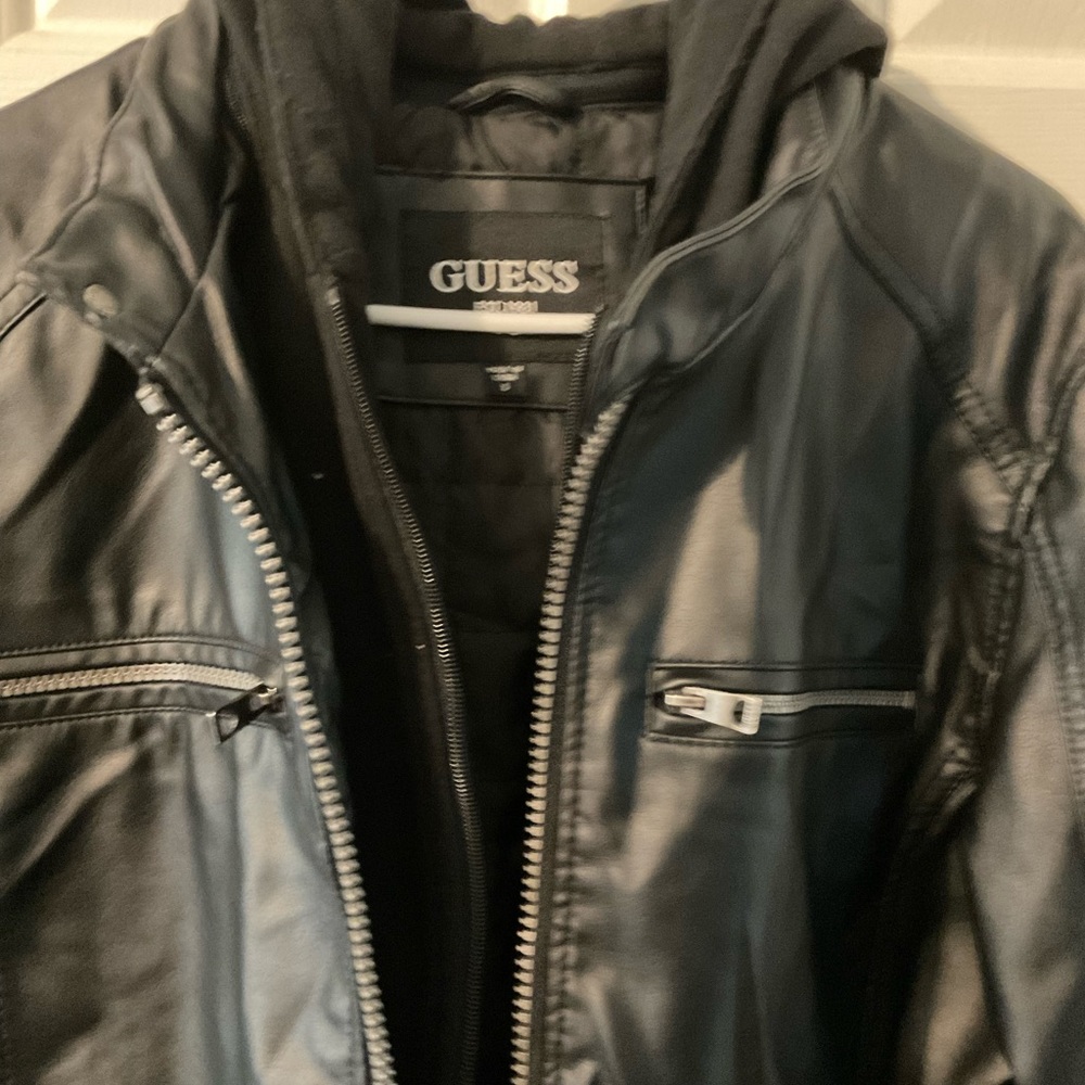 Guess leather jacket